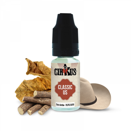 E liquide Classic US CIRKUS 10 ml - VDLV | Cigusto | Cigusto | Cigarette electronique, Eliquide
