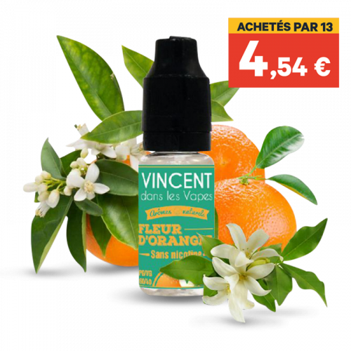 Fleur d'oranger - VDLV  6 mg    6 mg | Cigusto | Cigarette electronique, Eliquide