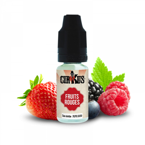 E liquide Fruits rouges CIRKUS  VDLV | Cigusto | Cigarette electronique, Eliquide
