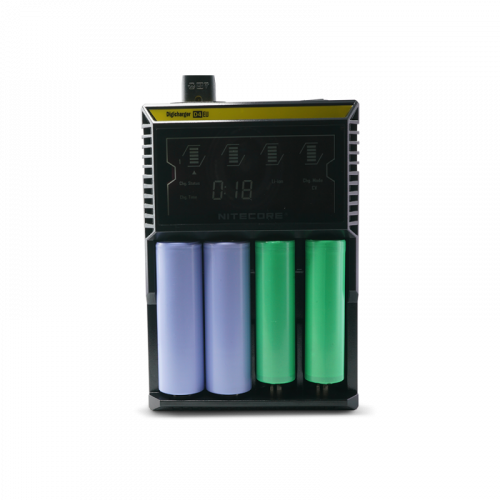 Chargeur accu Digicharger Nitecore D4 Noir | Cigusto | Cigarette electronique, Eliquide