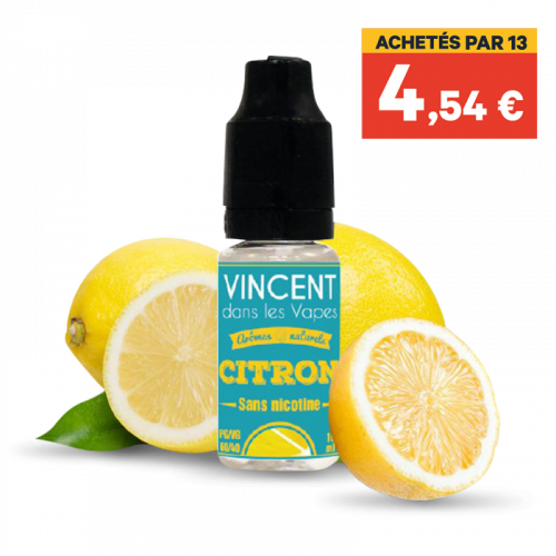 Citron VDLV  6 mg - E liquide citron frais|Cigusto | Cigusto | Cigarette electronique, Eliquide