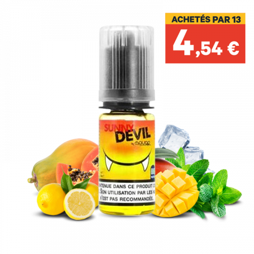 Eliquide nicotine Sunny Devil 10 mg - Avap | Liquide ecigarette  | Cigusto | Cigarette electronique, Eliquide