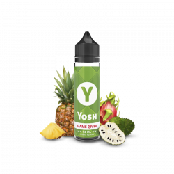 E-liquide Yosh E-Tasty en 50 ml, e-liquide Yosh saveur ananas, fruit du dragon et corossol | Cigusto | Cigusto | Cigarette electronique, Eliquide