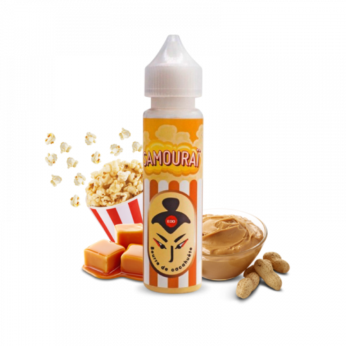 Liquide Samourai peanut butter 40/60 50 ml Airomia Samouraï peanut butter EDO | Cigusto | Cigarette electronique, Eliquide