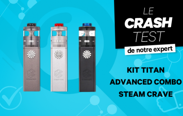 Kit Titan Advanced Combo Steam Crave