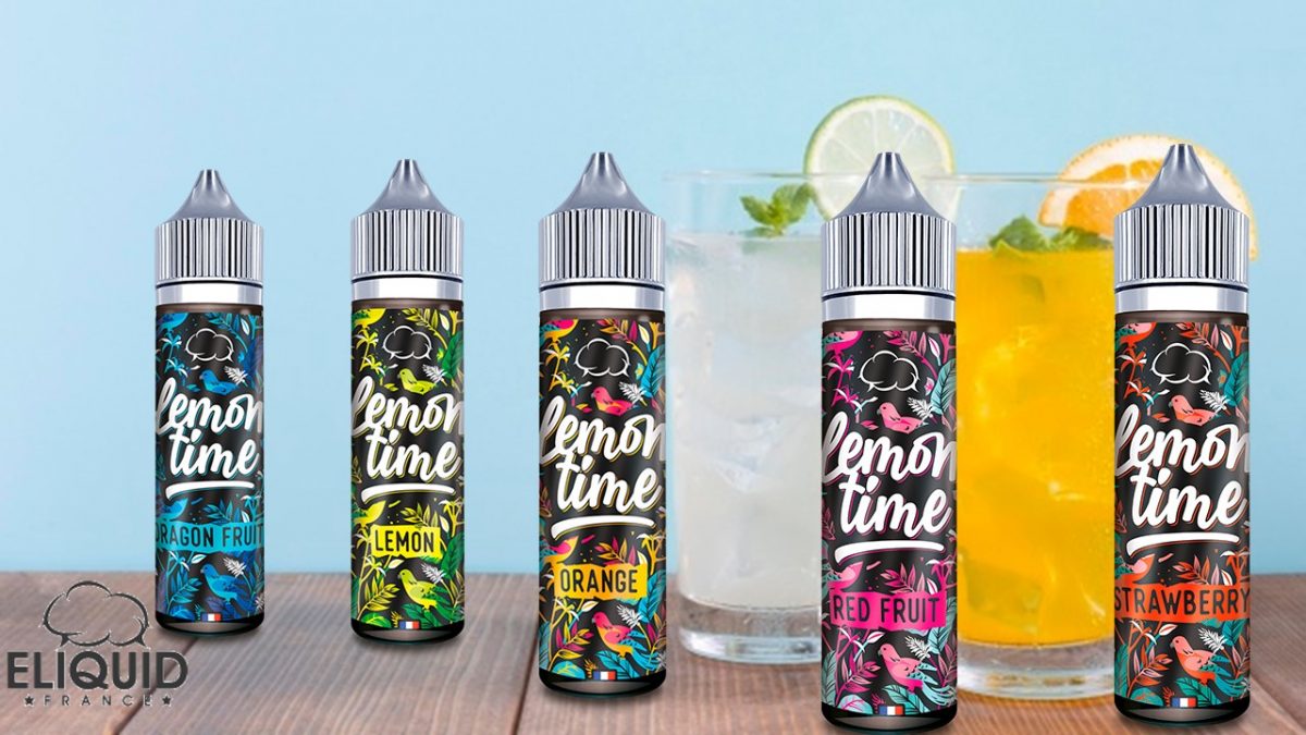 Lemon’Time la nouvelle Gamme d’ Eliquid France