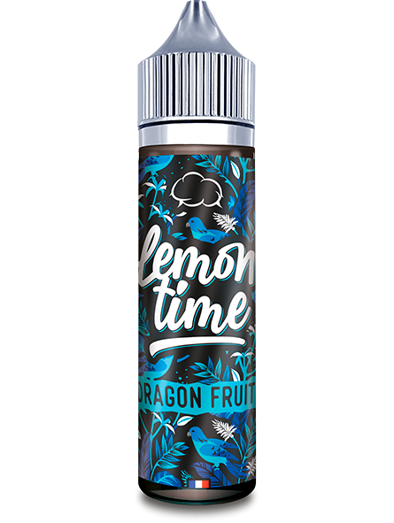 Eliquide Lemon 'Time Eliquid France: Dragon Fruit, la douceur sucrée du fruit du dragon réhaussée de bulles et de frais