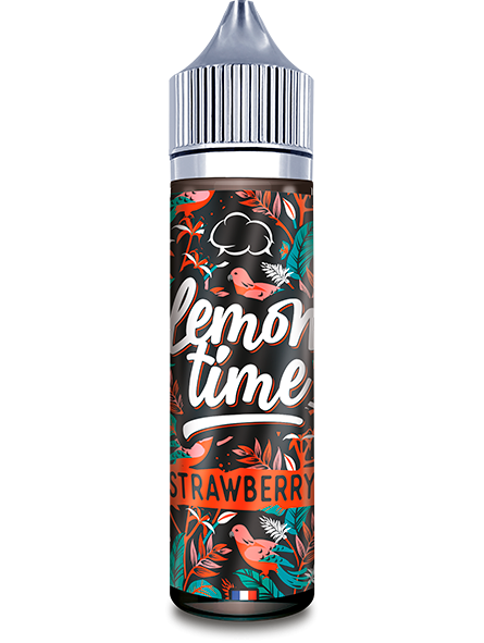 Eliquide Lemon 'Time Eliquid France : Straberry, une fraise mifruit mibonbon qui pétille de malice