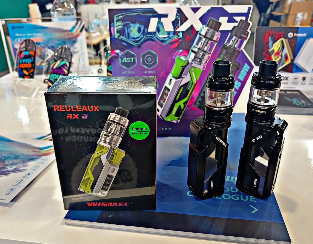 Wismec Reuleaux RX G | Vapexpo 2021 | Salon de la Vape | Cigarette electronique | Cigusto