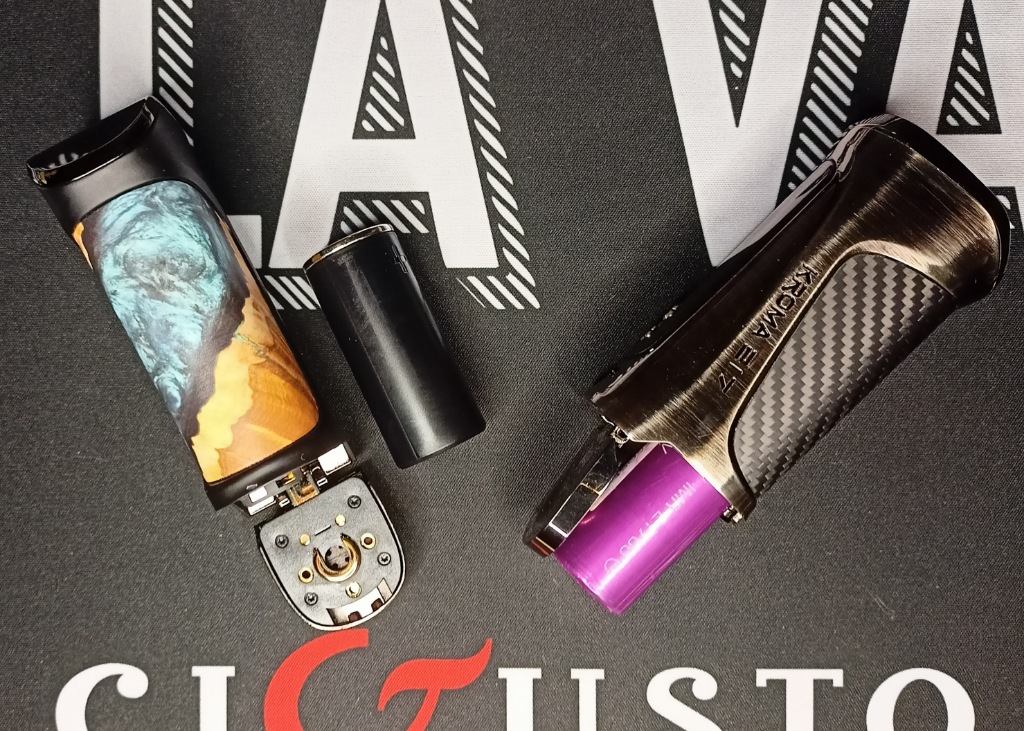 Trappe à accus du kit cigarette electronique Kroma 217 d'Innokin | Cigusto Ecigarette