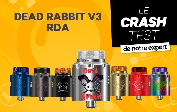 Atomiseur Dead Rabbit V3 RDA de Hellvape : le grand retour du « lapin mort »