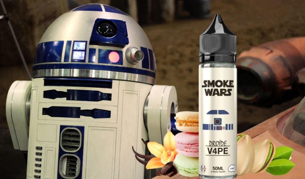 E Liquide Droide V4PE de la gamme Smoke Wars par E Tasty | Cigusto | E Liquide