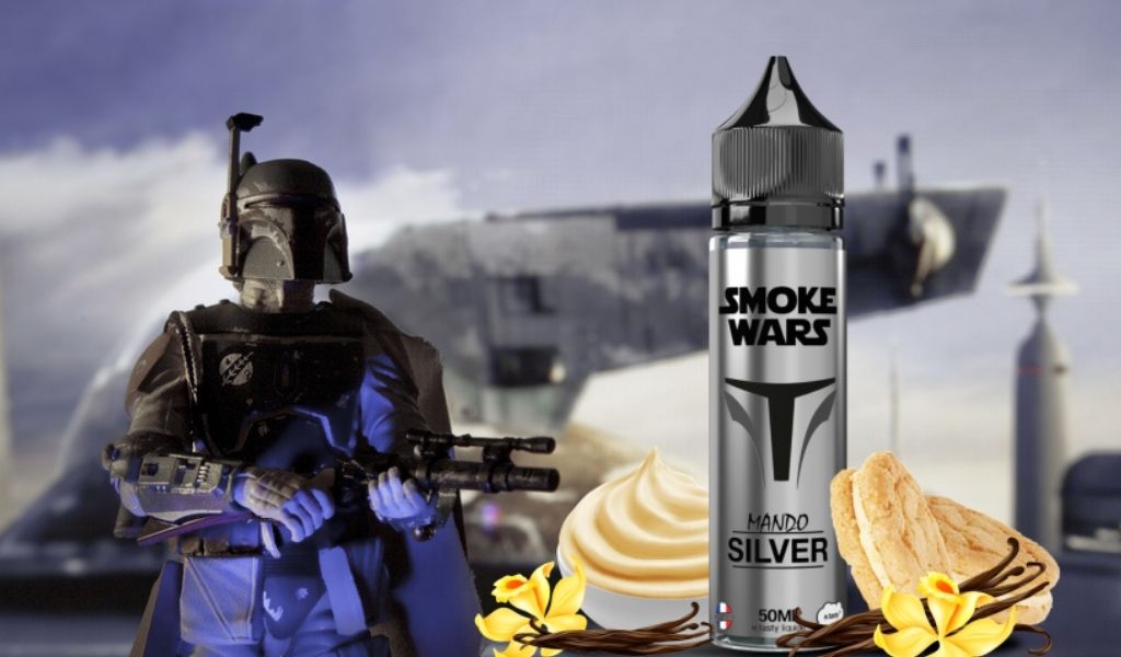 E Liquide Mando Silver de la gamme Smoke Wars par E Tasty | Cigusto | E Liquide