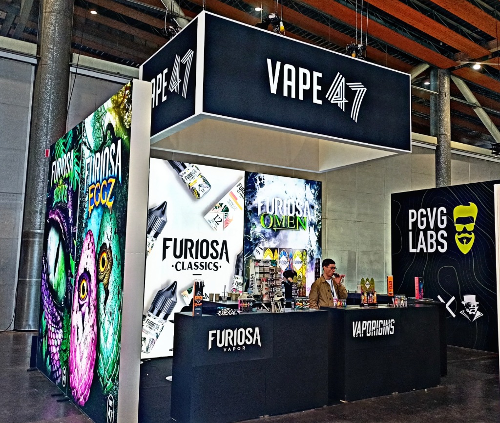 Stand Eliquide Vape 47 - Vapexpo Lille 2022