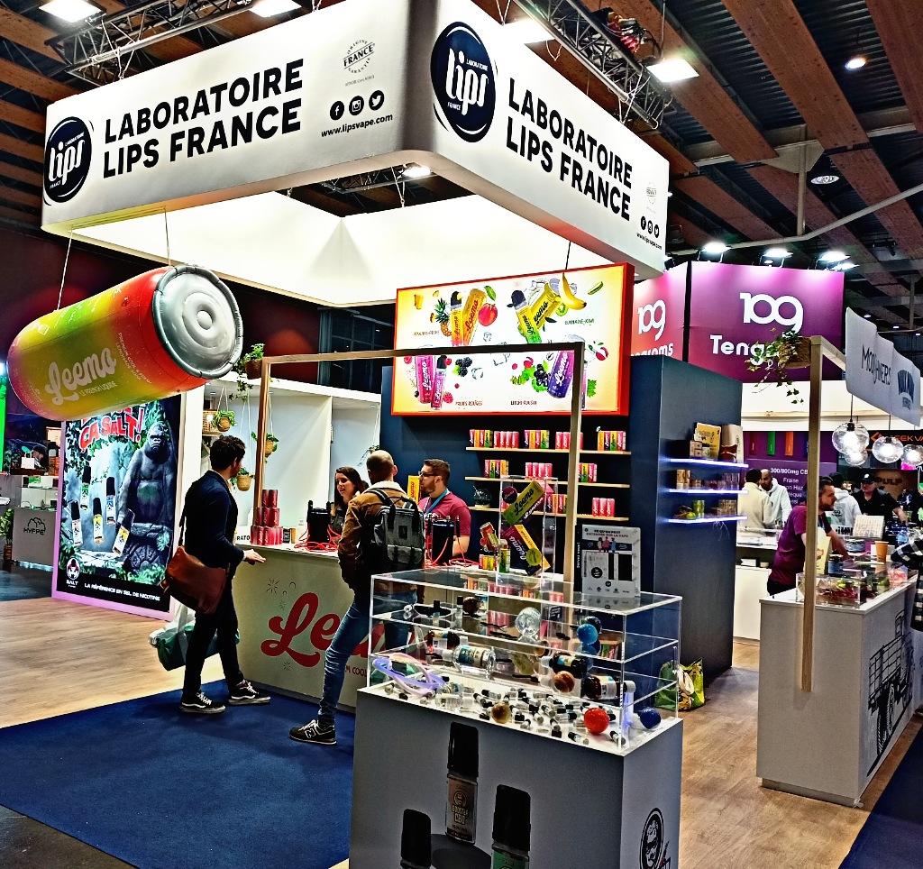 Stand Eliquide Lips - Vapexpo Lille 2022