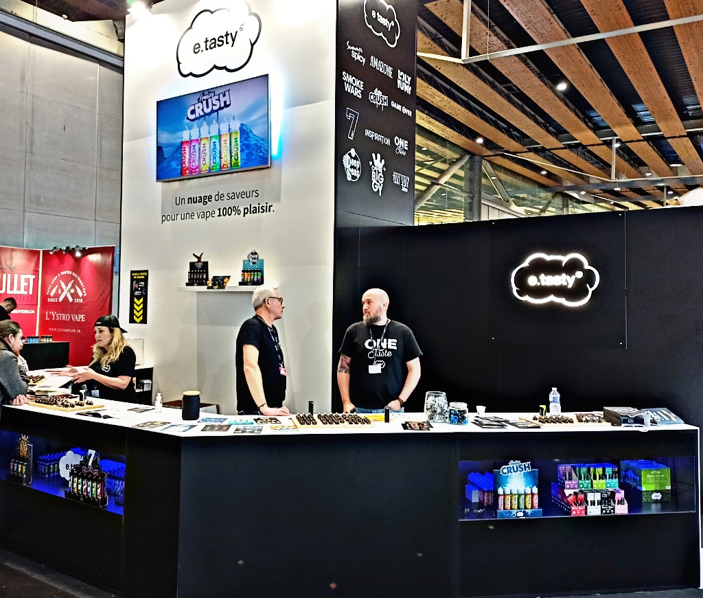 Stand Eliquide Etasty- Vapexpo Lille 2022