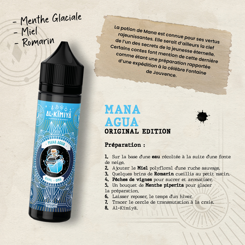 Al Kimiya E Liquide Mana Agua