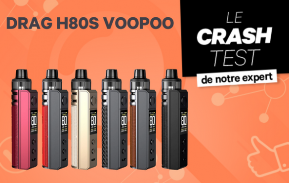 Test cigarette electronique Drag H80S Voopoo