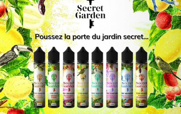 Gamme d'eliquides Secret Garden