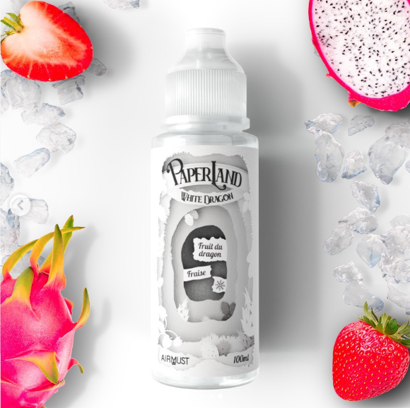 Dcouvrez la gamme d'e-liquides Paperland d'Airmust sans sucralose