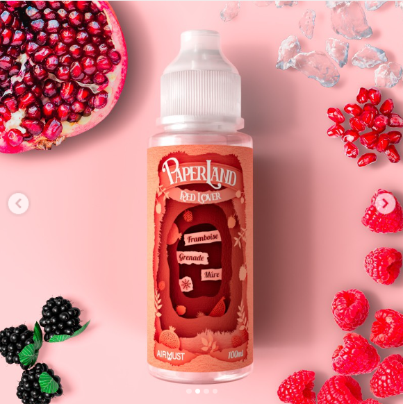paperland e-liquide Découvrez la gamme d'e-liquides Paperland d'Airmust sans sucralose