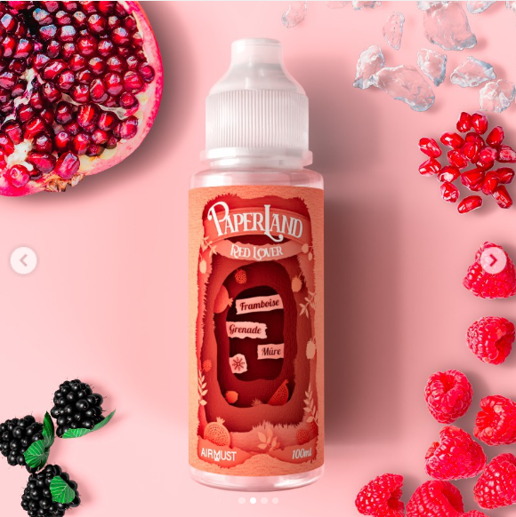 E-liquide Paperland Red Lover