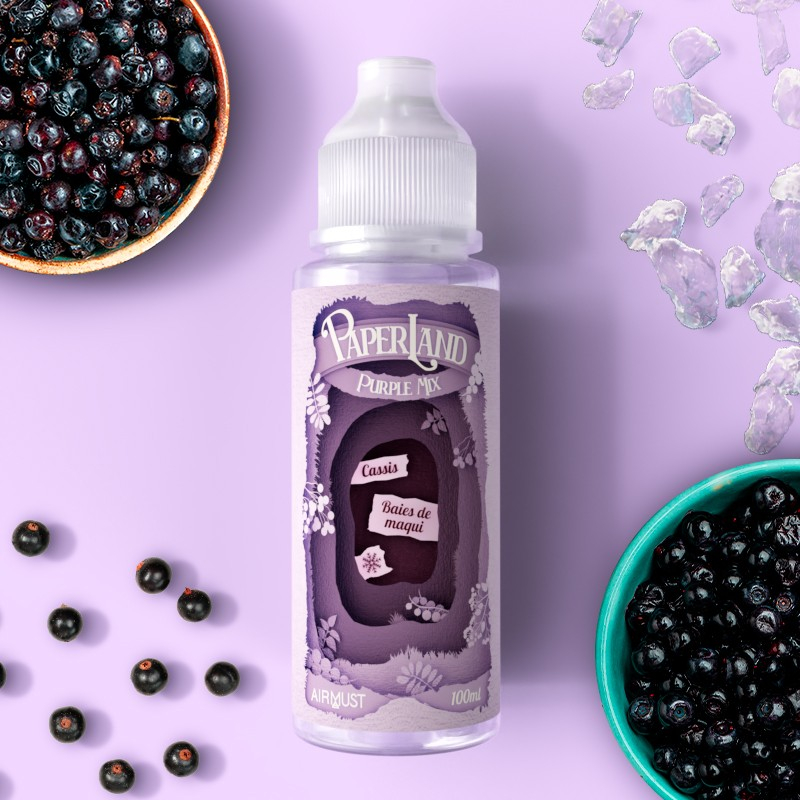 E-liquide Paperland Purple Mix