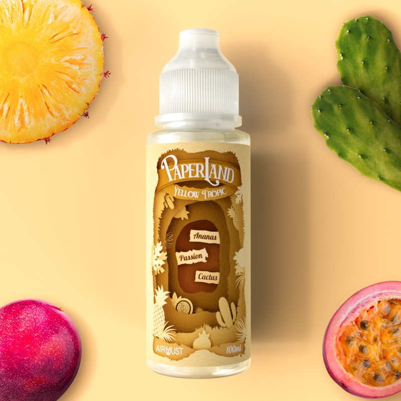 E-liquide Paperland Yellow Tropic
