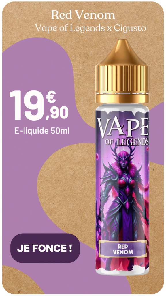 E Liquide Red Venom - Vape of Legends