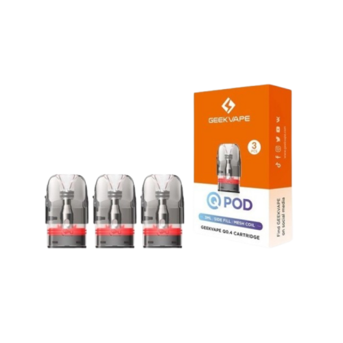 Cartouche avec résistance intégrée Série Q V2 3ml Geekvape | Cigusto | Cigusto | Cigarette electronique, Eliquide