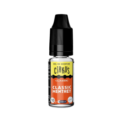 E liquide Classic Menthol 10ml - Cirkus Authentic | Cigusto | Cigarette electronique, Eliquide