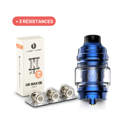 Pack Clearomiseur CENTAURUS SUBOHM V2, 3 Résistances UB MAX V2 | Cigusto | Cigarette electronique, Eliquide