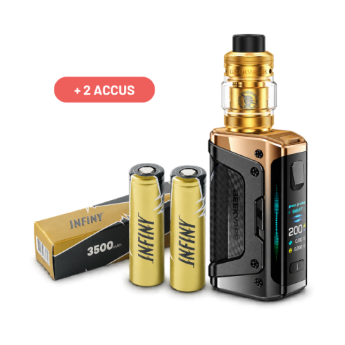 Pack AEGIS LEGEND 5 Z Subohm 5 + 2 Accus 18650 3500 mAh | 200W  | Cigusto | Cigarette electronique, Eliquide