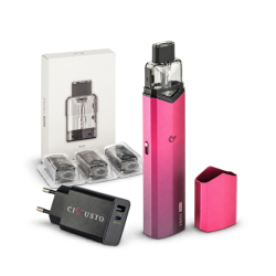 Pack Hello Pro + 3 Cartouches + Adaptateur Secteur | Cigusto  | Cigusto | Cigarette electronique, Eliquide