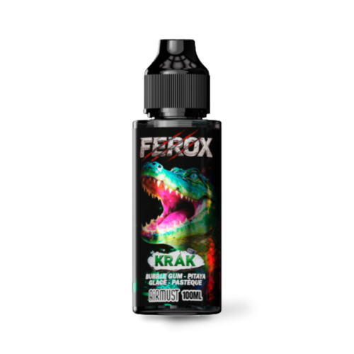 E Liquide Krak Ferox 100ml – Bubble-gum, pitaya et pastèque  | Cigusto | Cigarette electronique, Eliquide