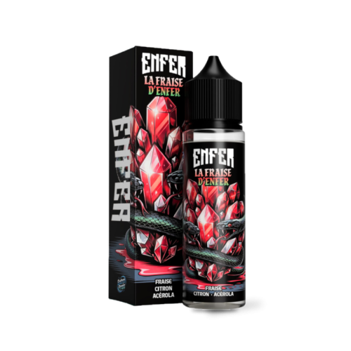 E Liquide La Fraise d'Enfer 50ml - Les Fruits d'ENFER Vape 47  | Cigusto | Cigarette electronique, Eliquide