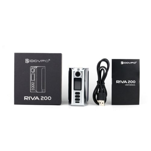 Box Dovpo Riva 200  | Cigusto | Cigarette electronique, Eliquide