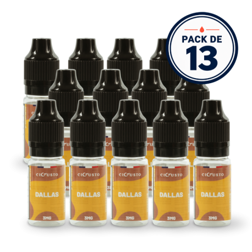 E Liquide Dallas Cigusto Classic 10ml – Pack 13 flacons | Cigusto | Cigarette electronique, Eliquide