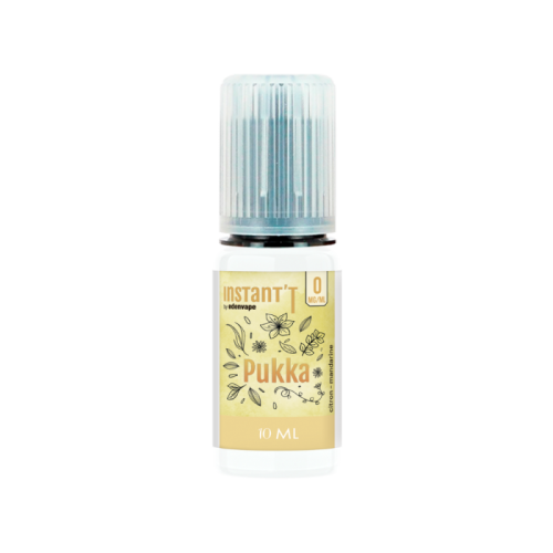 E Liquide Pukka en 10 ml de la gamme Instant Thé de Edenvape | Cigusto | Cigarette electronique, Eliquide