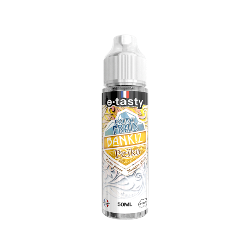 E Liquide PEIKO Extra Frais Bankiz 50ml - Pêche Mangue E.Tasty | Cigusto | Cigarette electronique, Eliquide