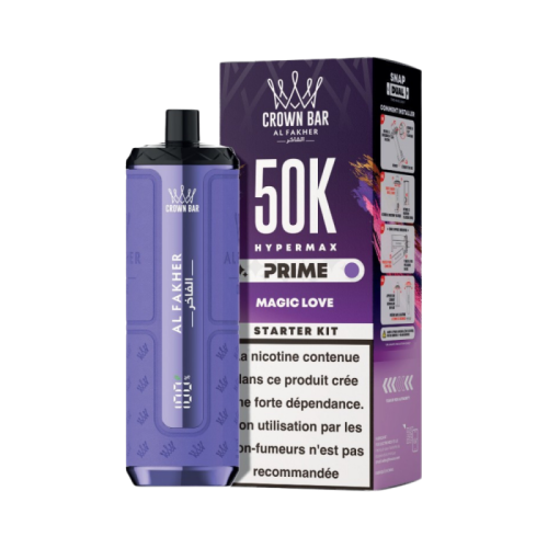 Pod HYPERMAX PRIME 50K Magic Love de chez Al Fakher | Cigusto | Cigusto | Cigarette electronique, Eliquide