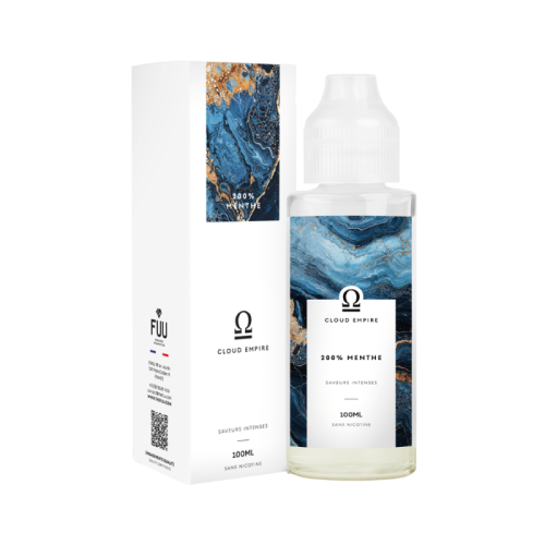 E Liquide 200% MENTHE sans nicotine en 100 ml de chez Cloud Empire | Cigusto | Cigarette electronique, Eliquide
