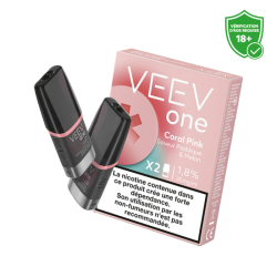 Cartouche VEEV ONE CORAL PINK | Pod 2ml Melon Pastèque 20mg | Cigusto | Cigarette electronique, Eliquide