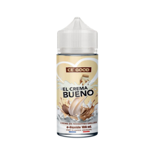 E Liquide El Crema Bueno en 100 ml - Ce'Good Qualité Française | Cigusto | Cigarette electronique, Eliquide