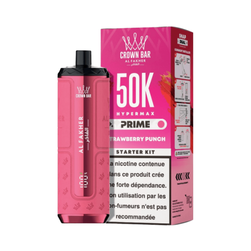 Pod HYPERMAX PRIME 50K Strawberry Punch - Al Fakher | Cigusto | Cigusto | Cigarette electronique, Eliquide