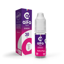 E Liquide BARBE A PAPA 70/30 10 ml - Alfaliquid