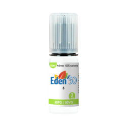 E Liquide 5 10 ml - Eden'50