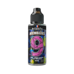 E Liquide NUMBERS 9 en format 100 ml non nicotiné de E Tasty | Cigusto | Cigarette electronique, Eliquide