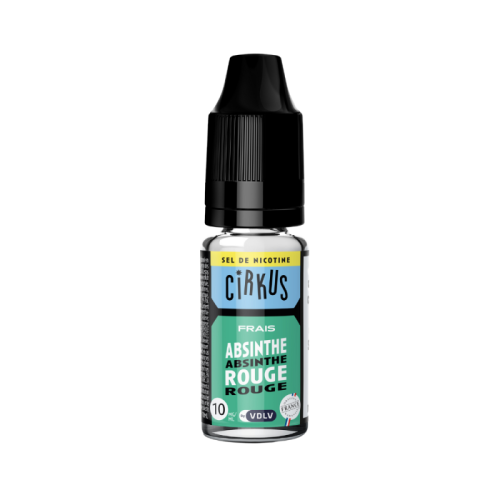 E liquide 10 ml Sel de nicotine Absinthe Rouge CIRKUS | Cigusto  | Cigusto | Cigarette electronique, Eliquide