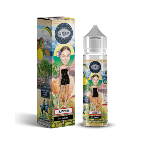 E Liquide Ajaccio les mains 50 ml - Curieux Edition Hexagone  | Cigusto | Cigarette electronique, Eliquide